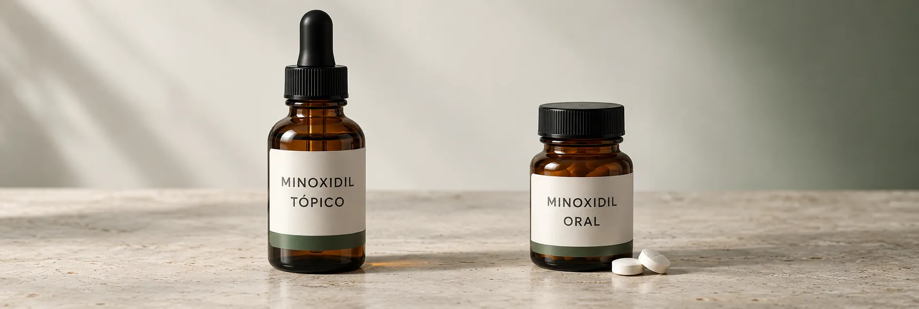 Minoxidil tópico ou oral: entenda as